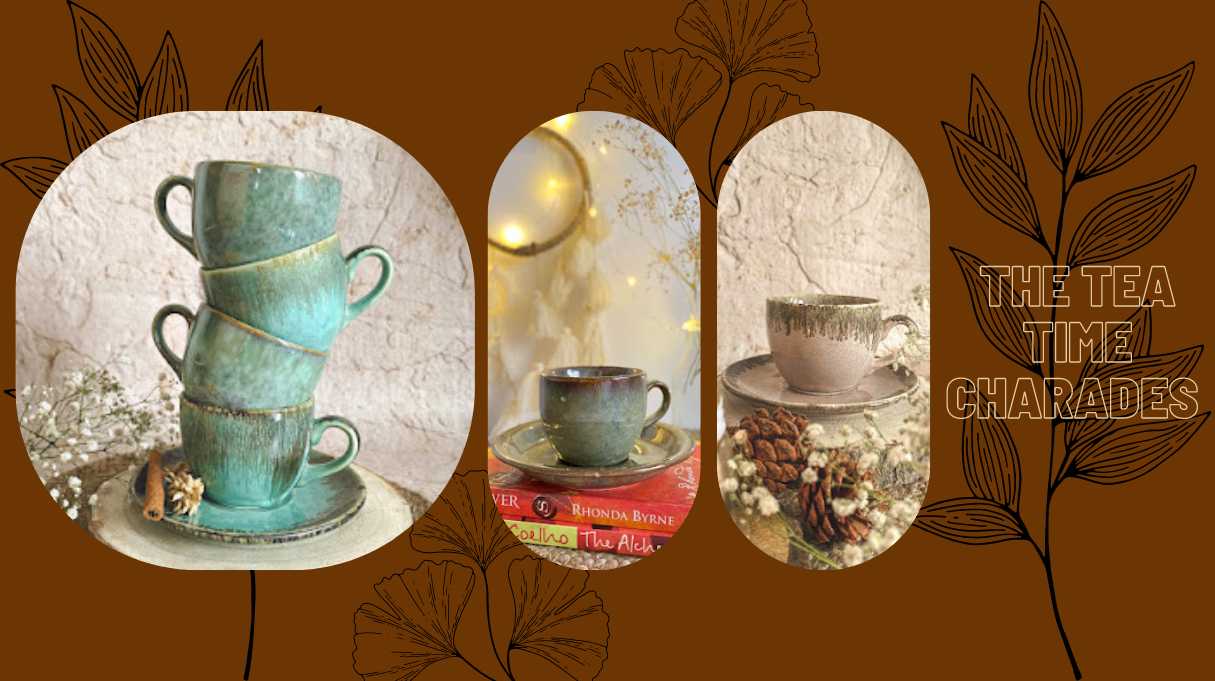 The Tea Time Charade Amalfiee Ceramics