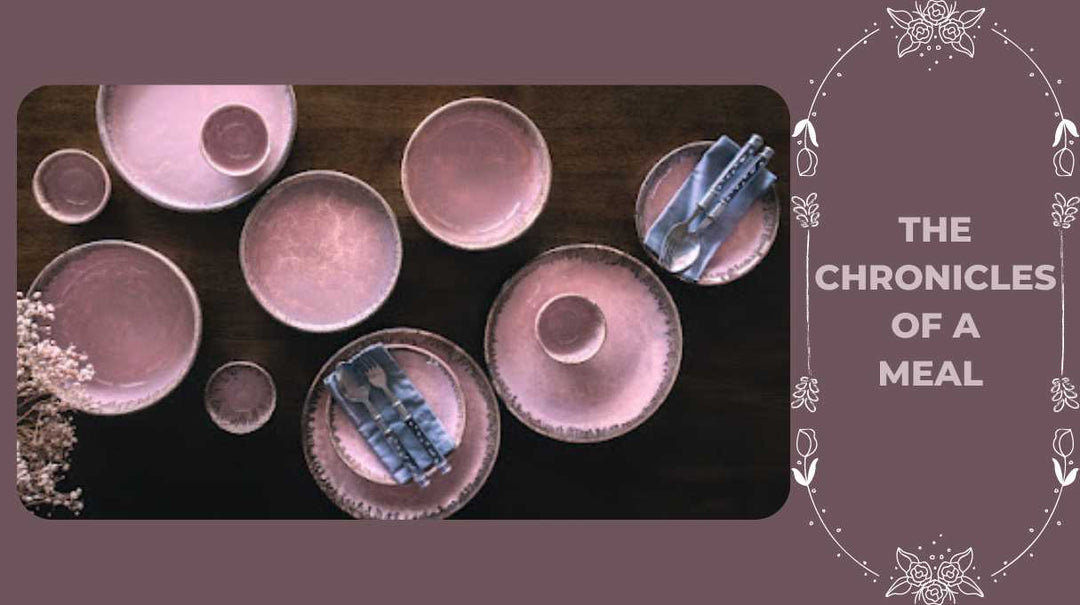 The chronicles of a meal Amalfiee Ceramics