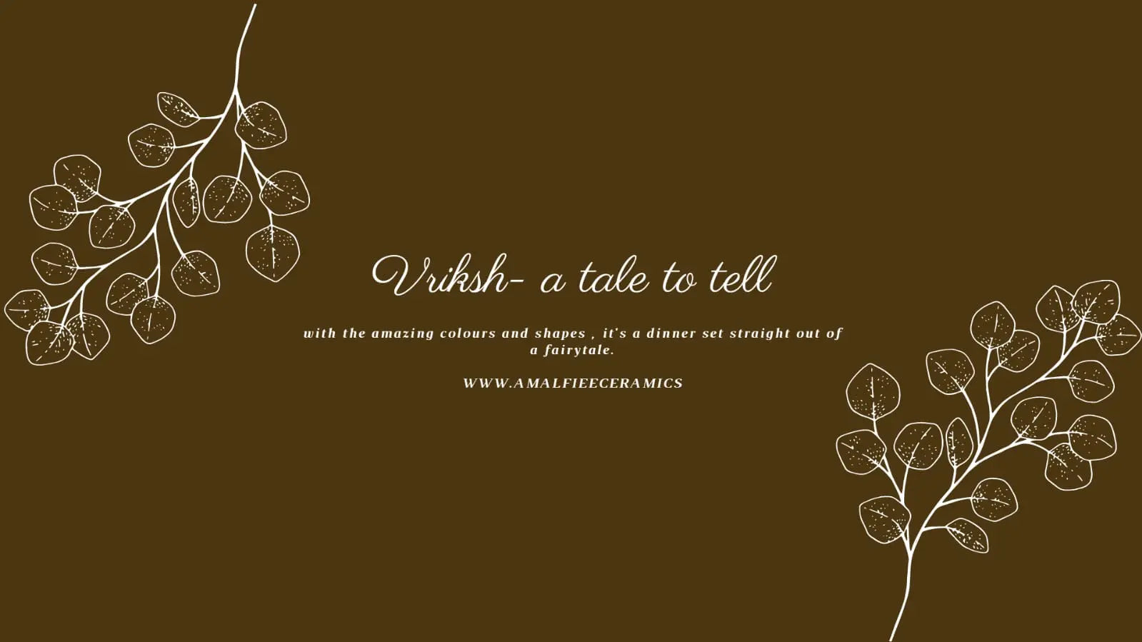 Vriksh- A tale to tell Amalfiee Ceramics