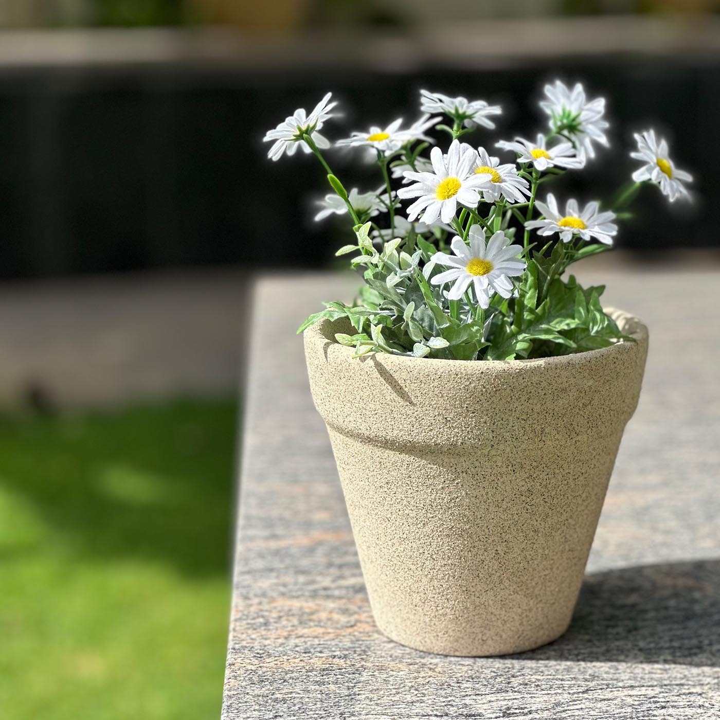 Garden Gleams White Planter Pot Set of 2