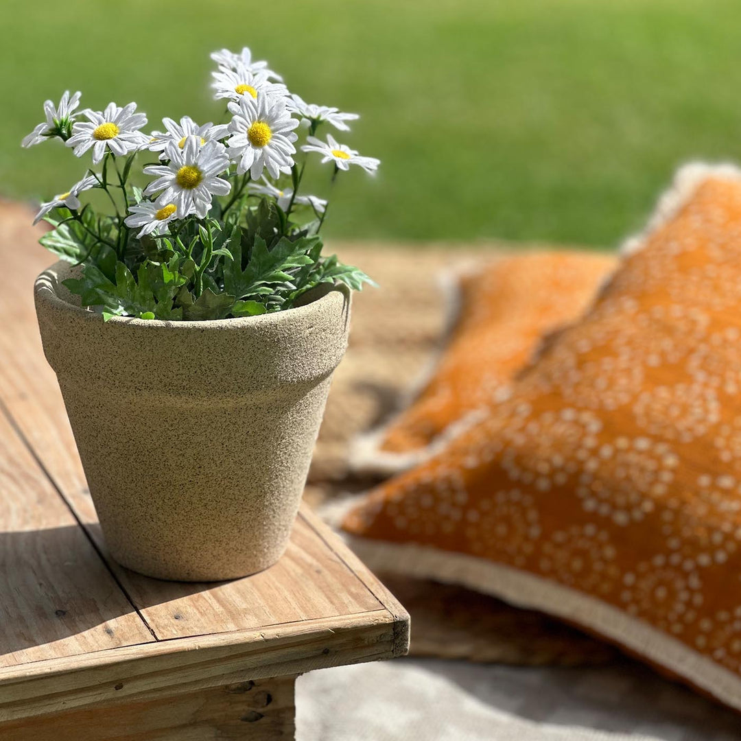Garden Gleams White Planter Pot Set of 2