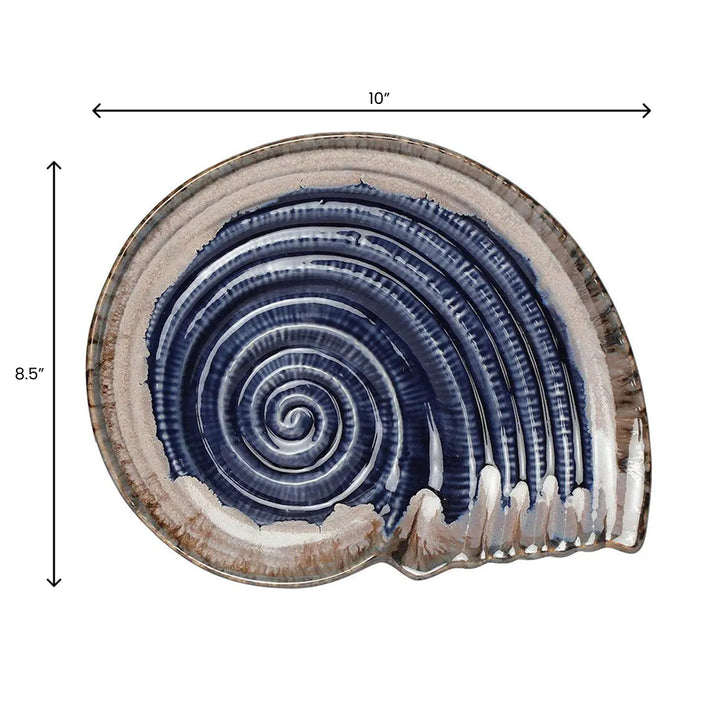 Gulchandani Ceramic Serving Shell Platter