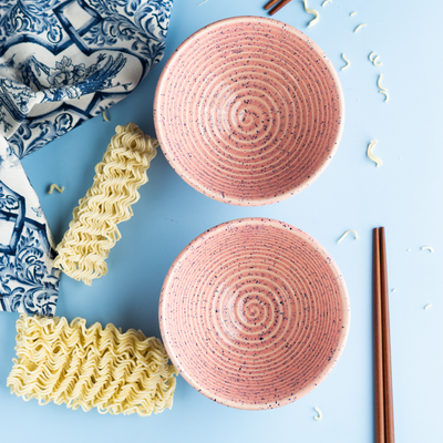 Roseate Exclusive Ceramic Portion Bowls