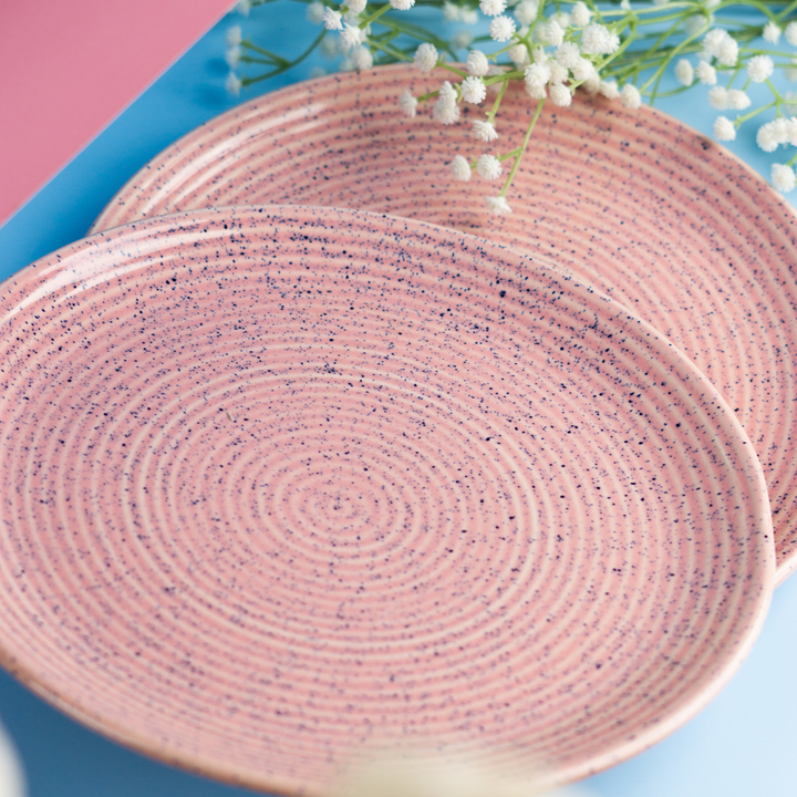 Roseate Premium Ceramic Dinner Set of 12 Pcs