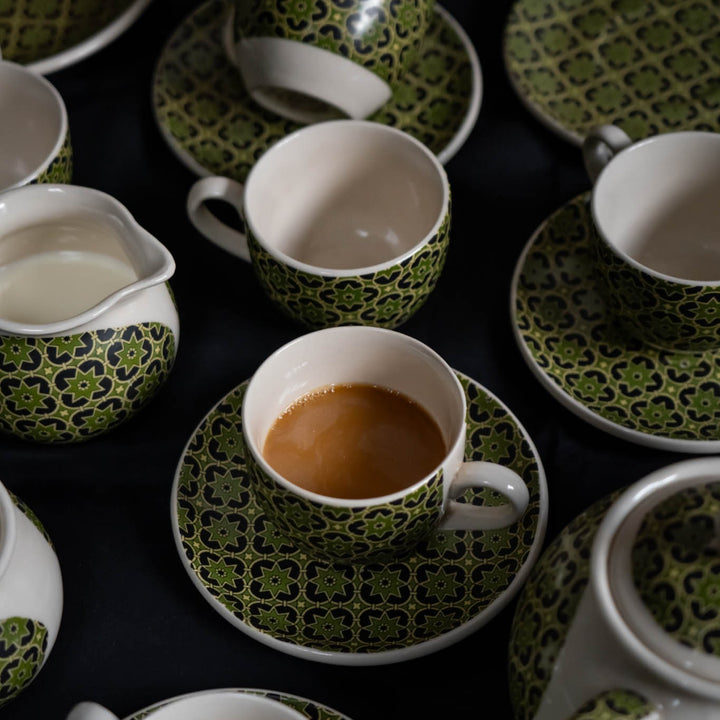 Aneeza Printed Ceramic Tea Set of 15 pcs