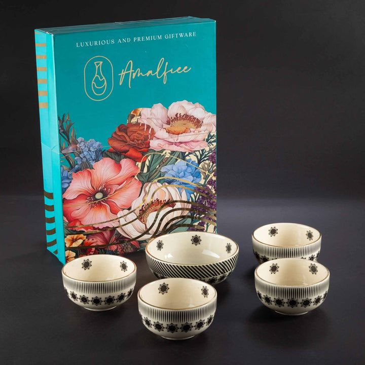 Shatranj Maharaja Premium Ceramic Bowls Luxury Gift Box