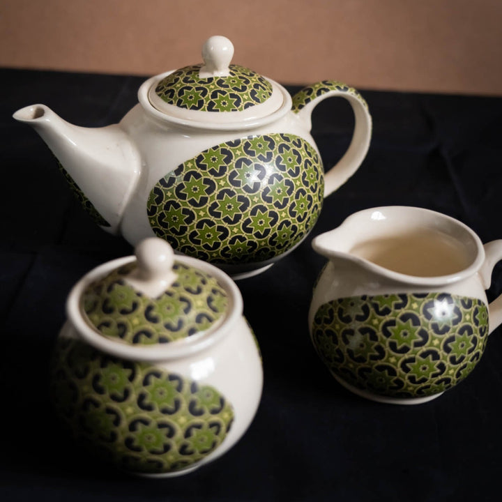 Aneeza Printed Ceramic Tea Set
