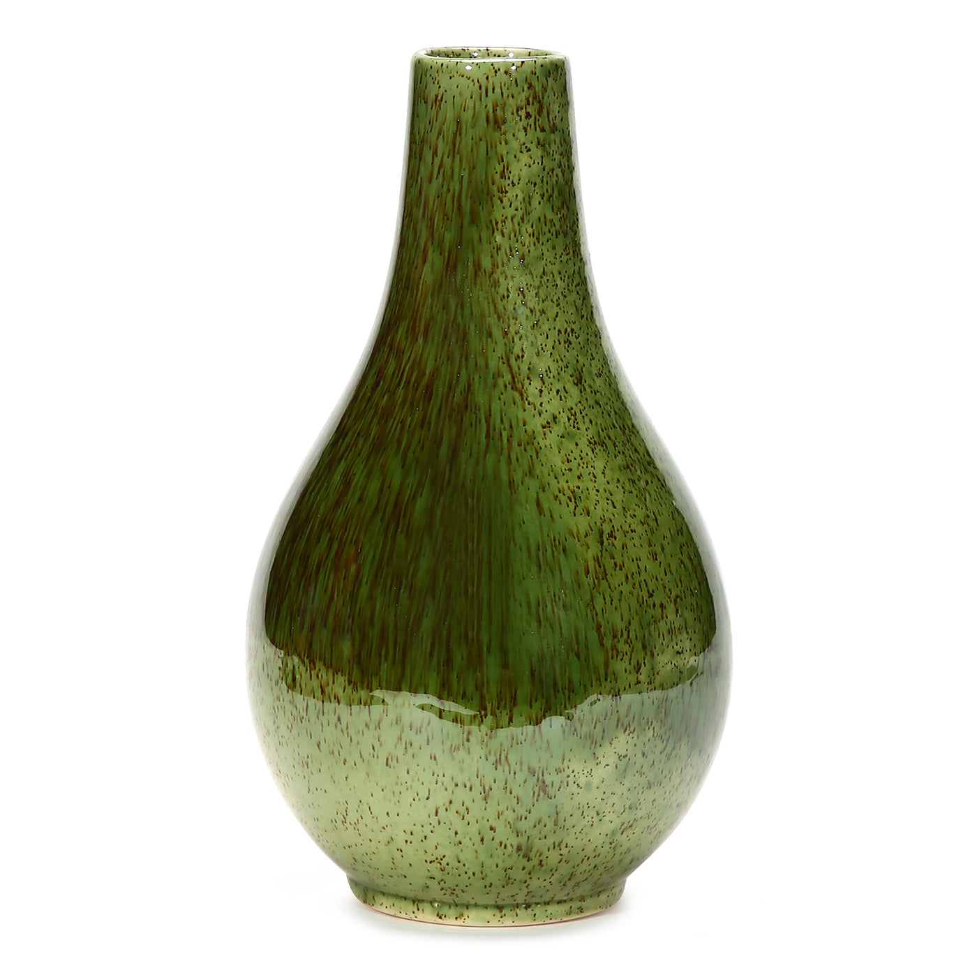 Amalfiee Studio Pottery Handmade Ceramic Green Vase