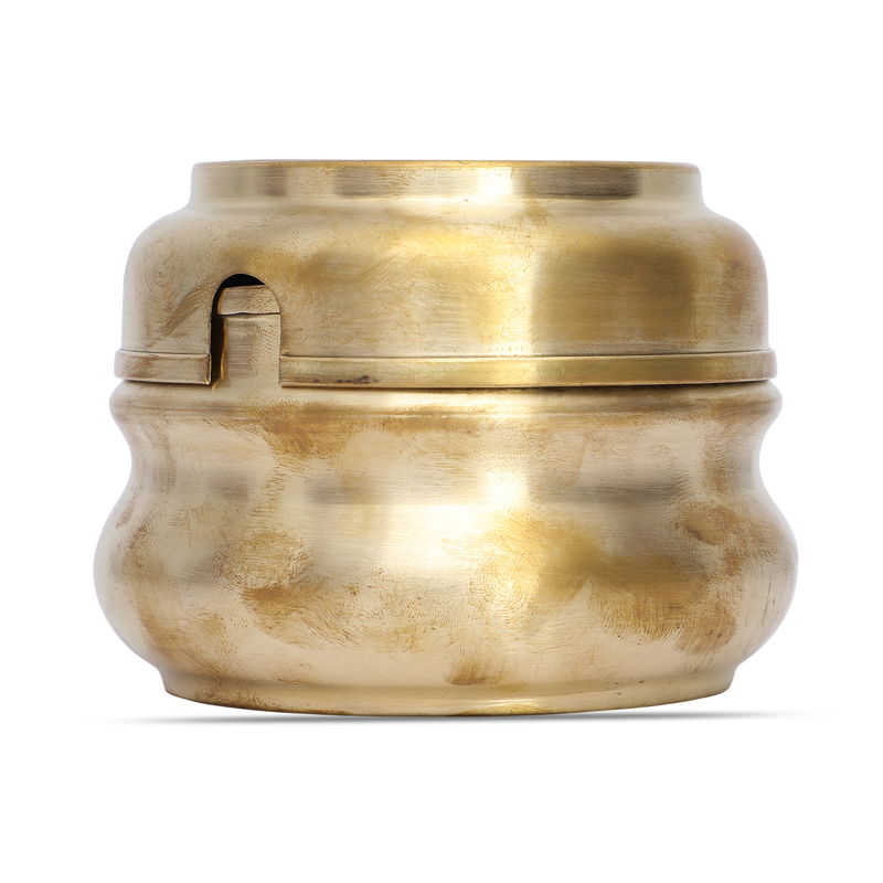 Kansa Premium Bronze Ghee Box