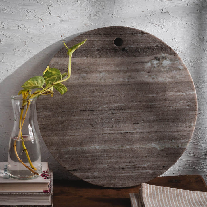 Marbluxe Circular Chopping and Serving Board