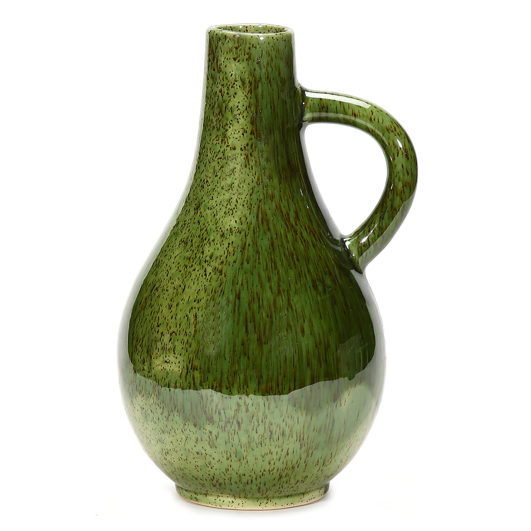Amalfiee Studio Pottery Handmade Ceramic Green Vase – Amalfiee
