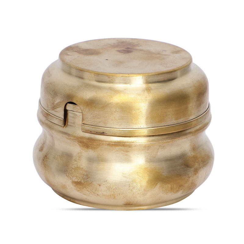 Kansa Premium Bronze Ghee Box