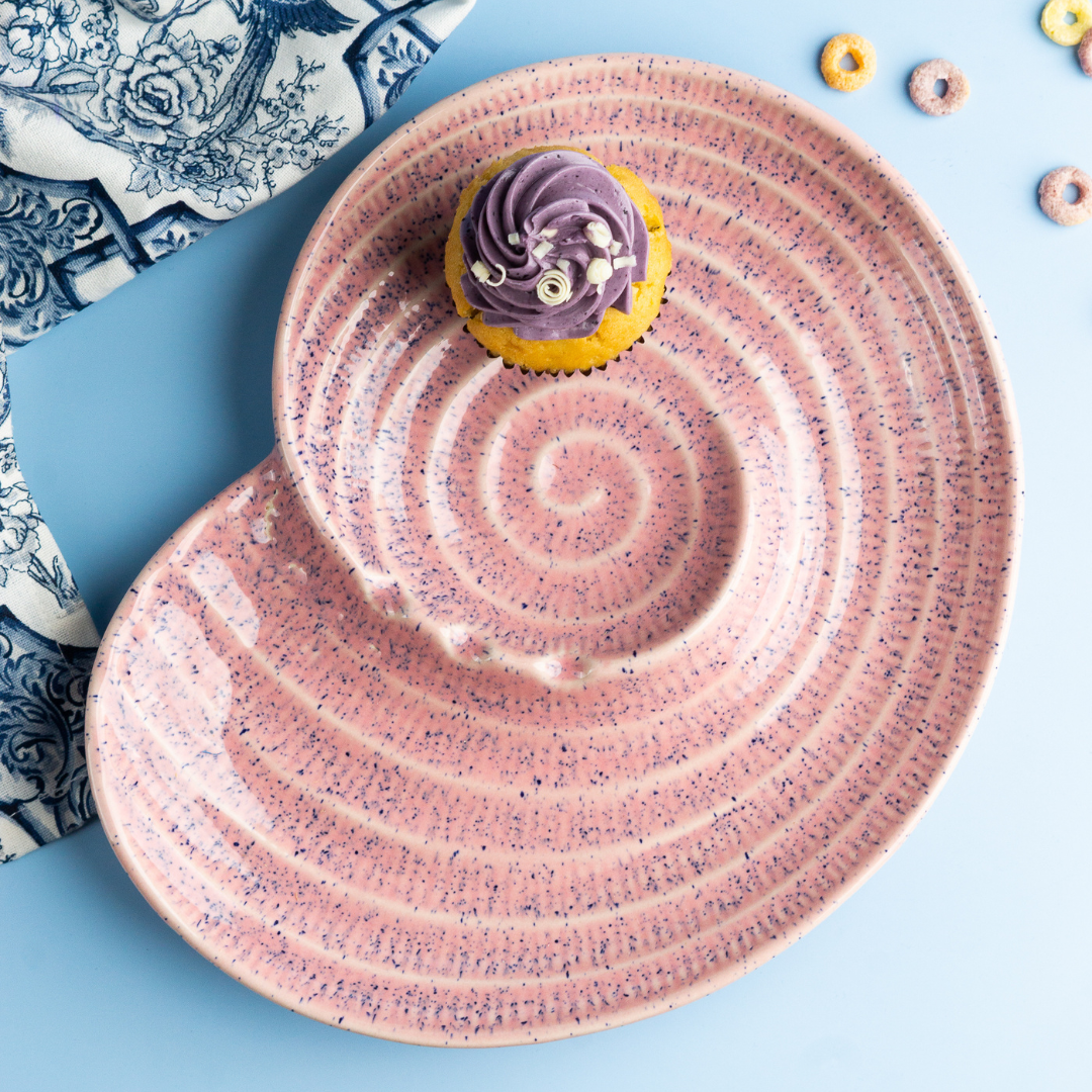 Roseate Astonishing Ceramic Dinner Set of 82 Pcs