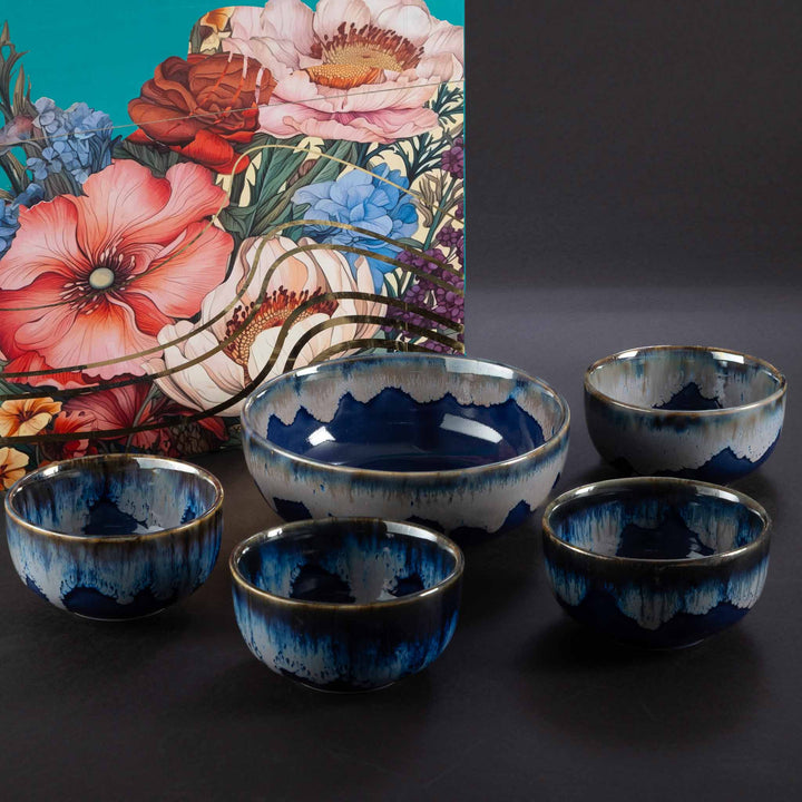 Gulchandani Premium Ceramic Bowls Luxury Gift Box