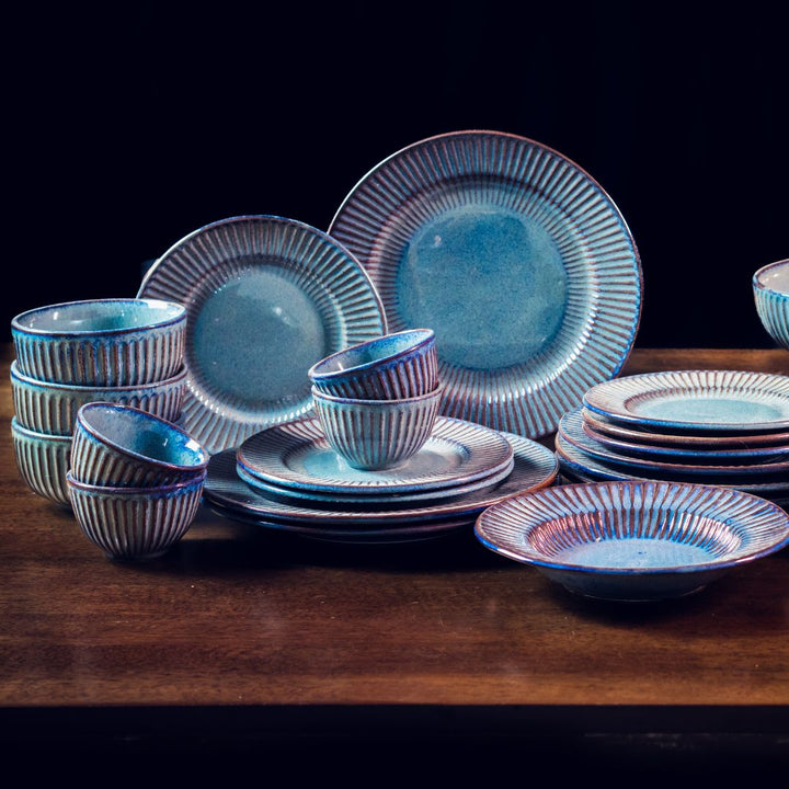 Aadhira Ceramic Dinner Set of 24 pcs