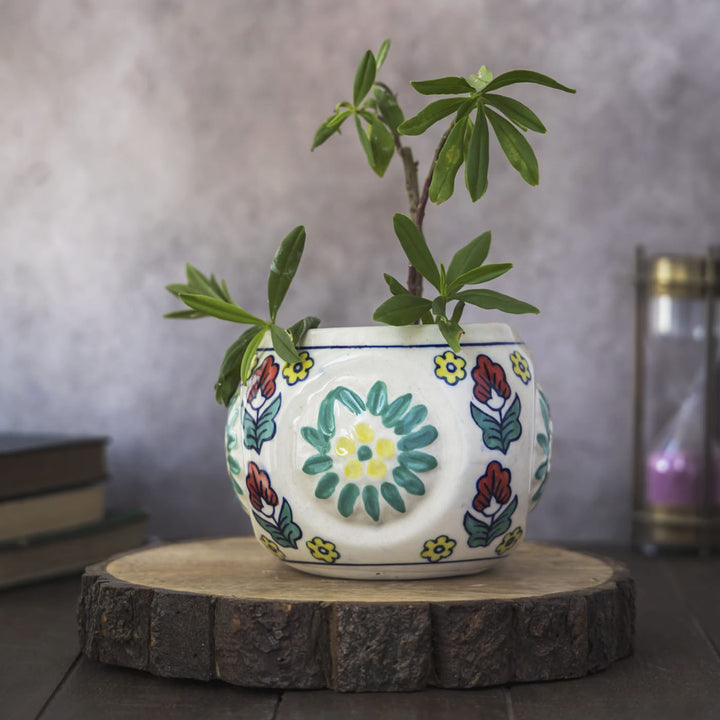 Garden Gleams Pattern Planter Pot