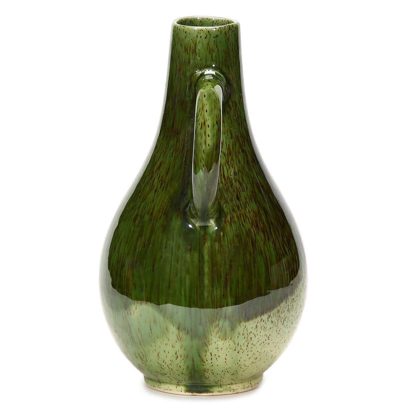 Amalfiee Studio Pottery Handmade Ceramic Green Vase
