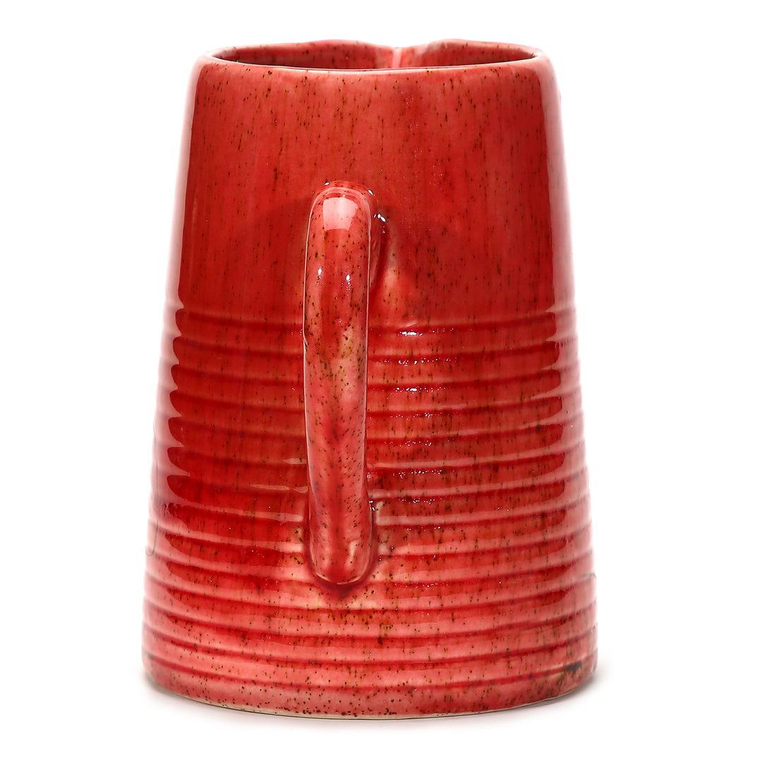 Amalfiee Pink Studio Pottery Handmade Large Ceramic Jug Vase