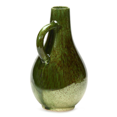 Amalfiee Studio Pottery Handmade Ceramic Green Vase