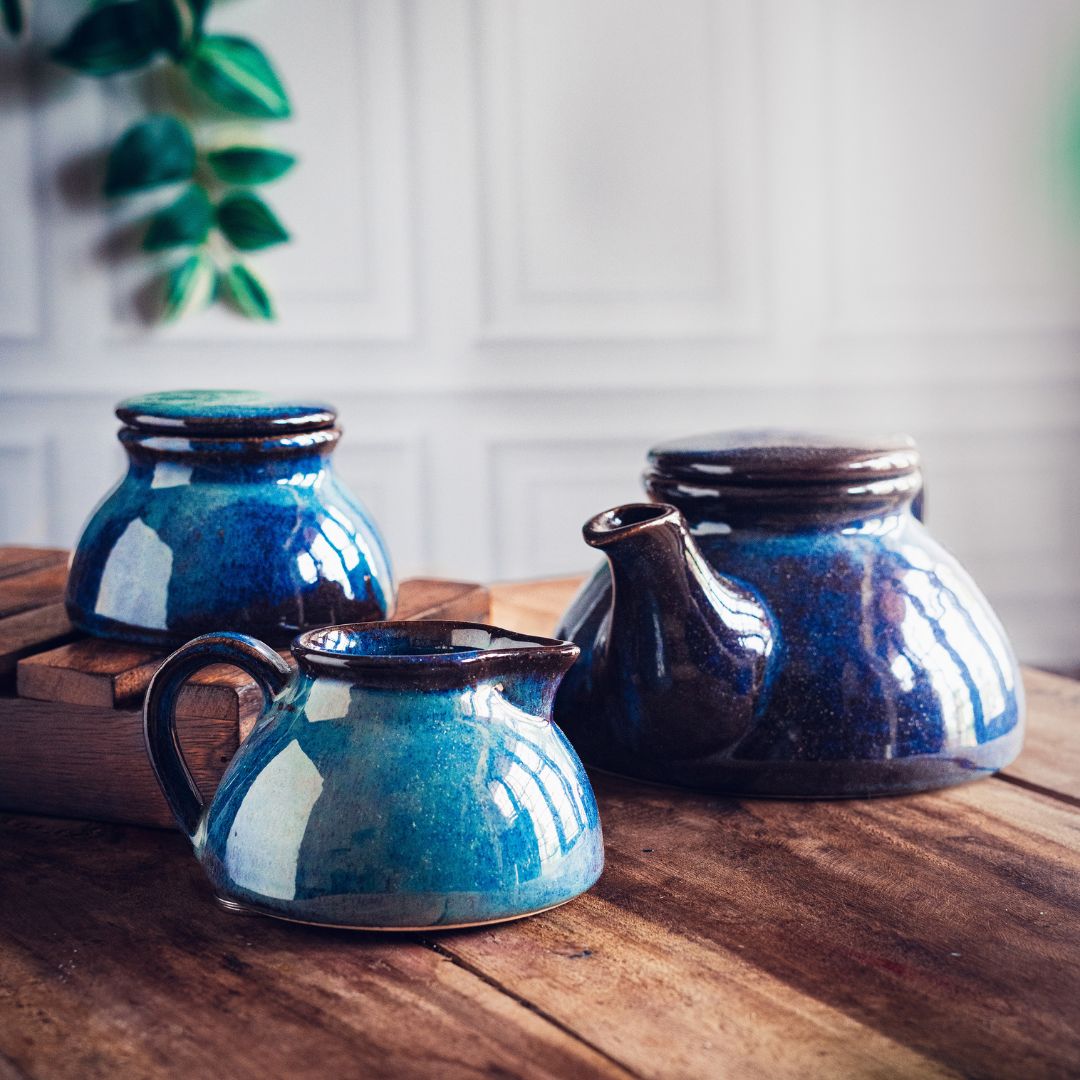 Aadhira Ceramic Tea Set of 3 pcs