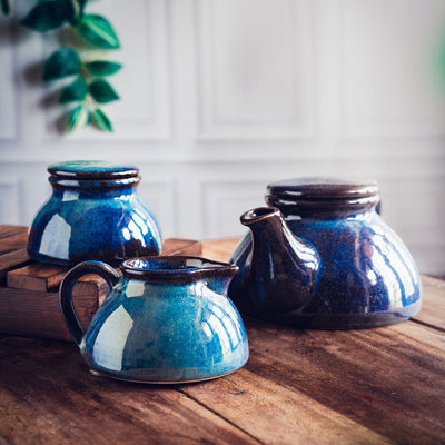 Aadhira Ceramic Tea Set of 11 pcs