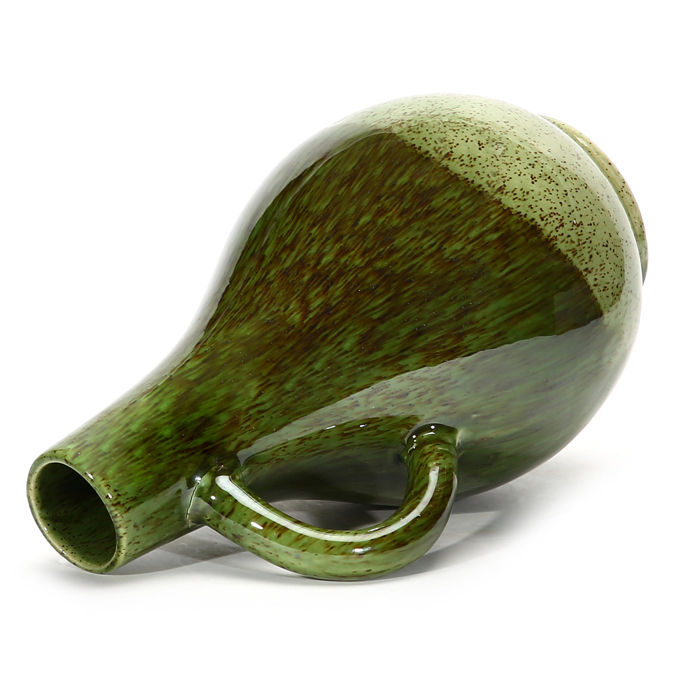 Amalfiee Studio Pottery Handmade Ceramic Green Vase