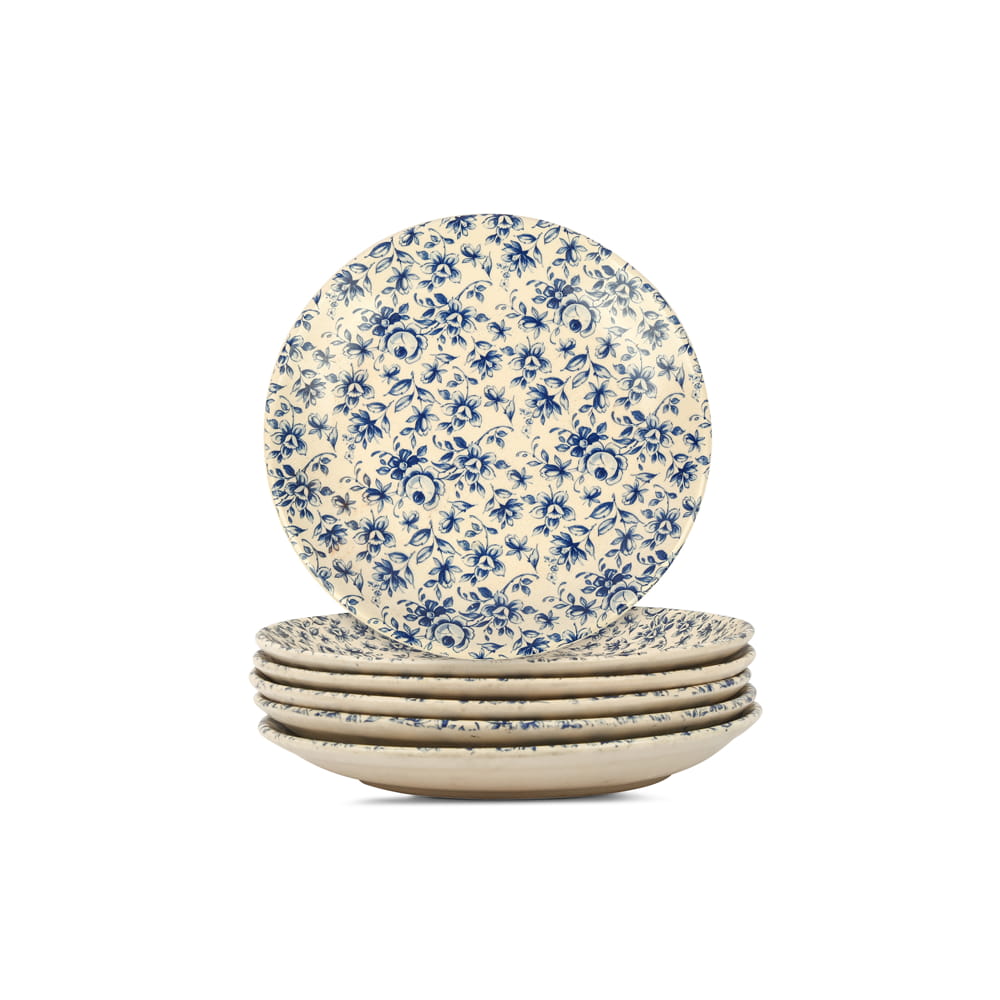 Neelambar Floral Ceramic Quarter Plate