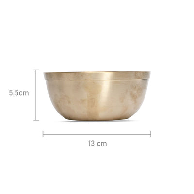 Kansa Premium Brassware Serving Bowls Set of 4