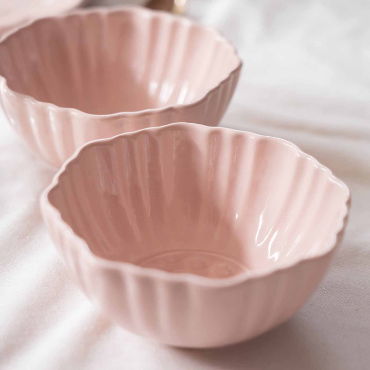 Blush Pink Artisanal Dinner Set of 8 pcs