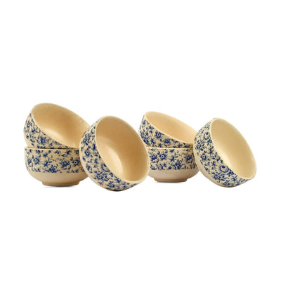 Neelambar Floral Ceramic Soup Bowl