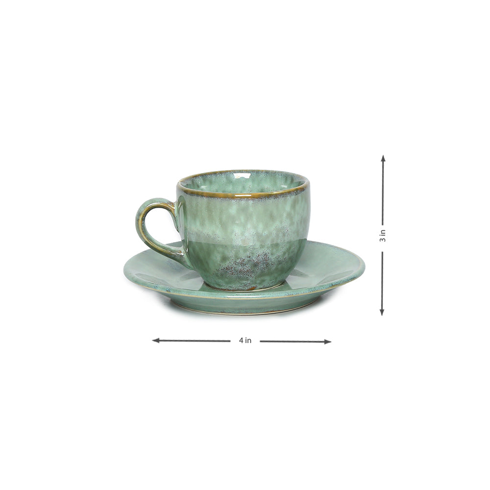 Komal Ceramic Tea Cups &amp; Saucers