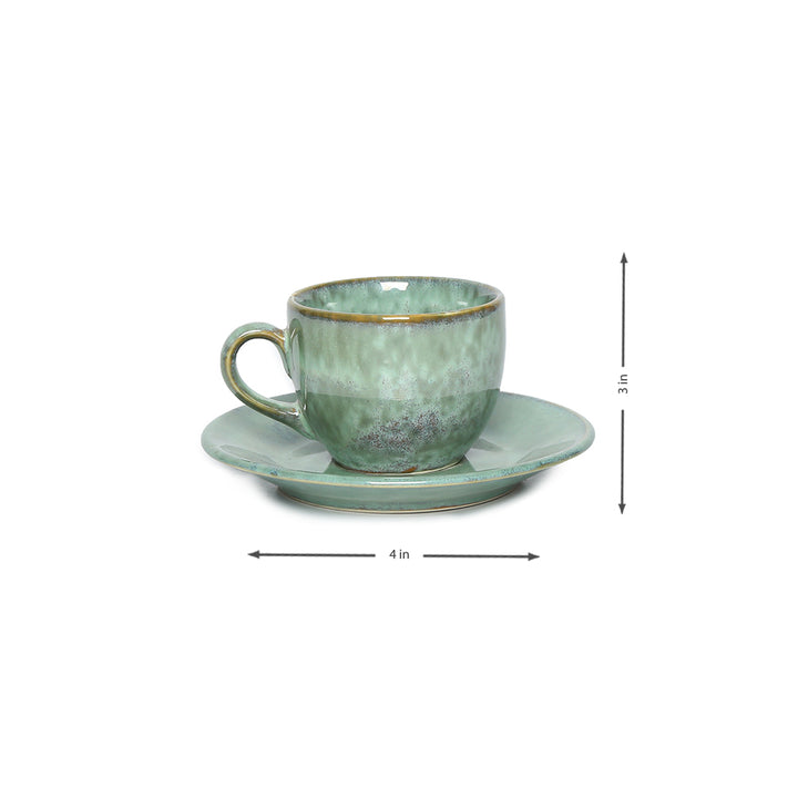Komal Ceramic Tea Cups &amp; Saucers