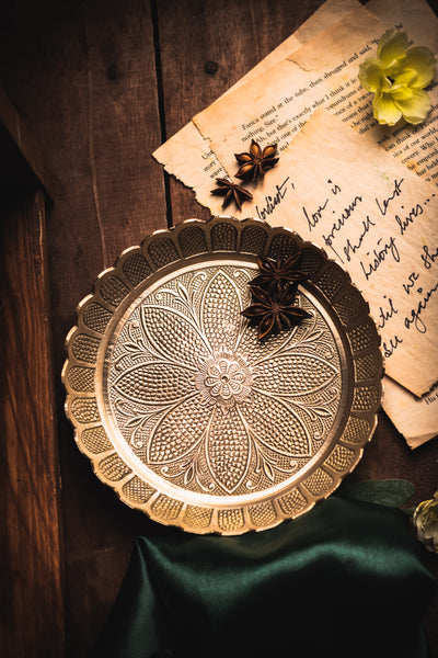 Brass Especial Large Serving Platter