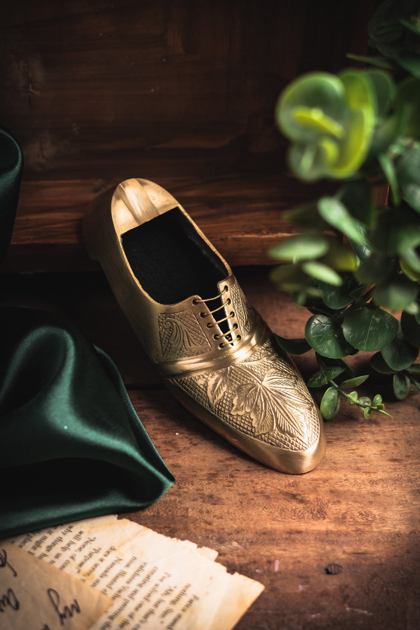 Brass Exclusive Handmade Shoe Décor Piece