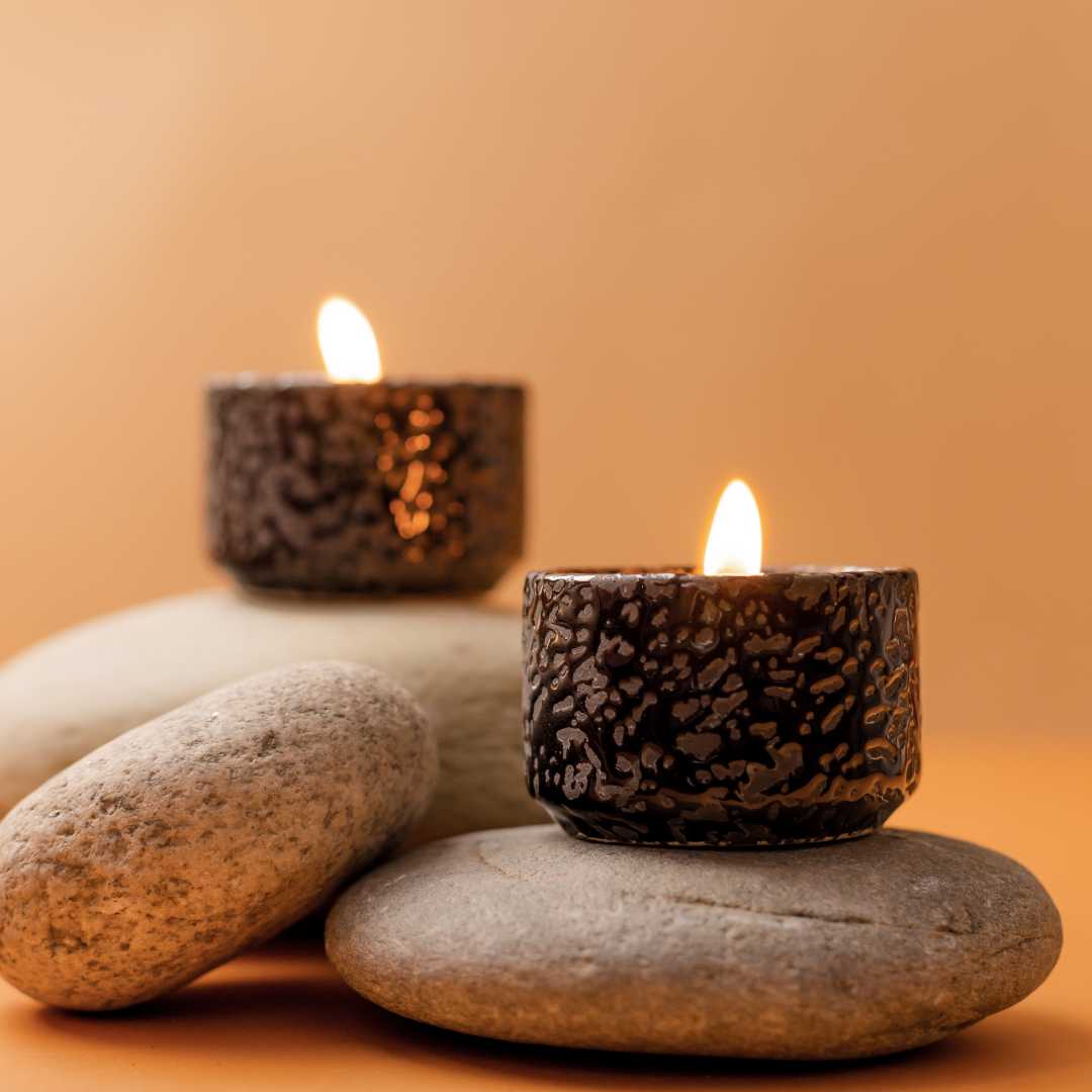 Aarohi Premium Ceramic Bowl Scented Candle Amalfiee Ceramics
