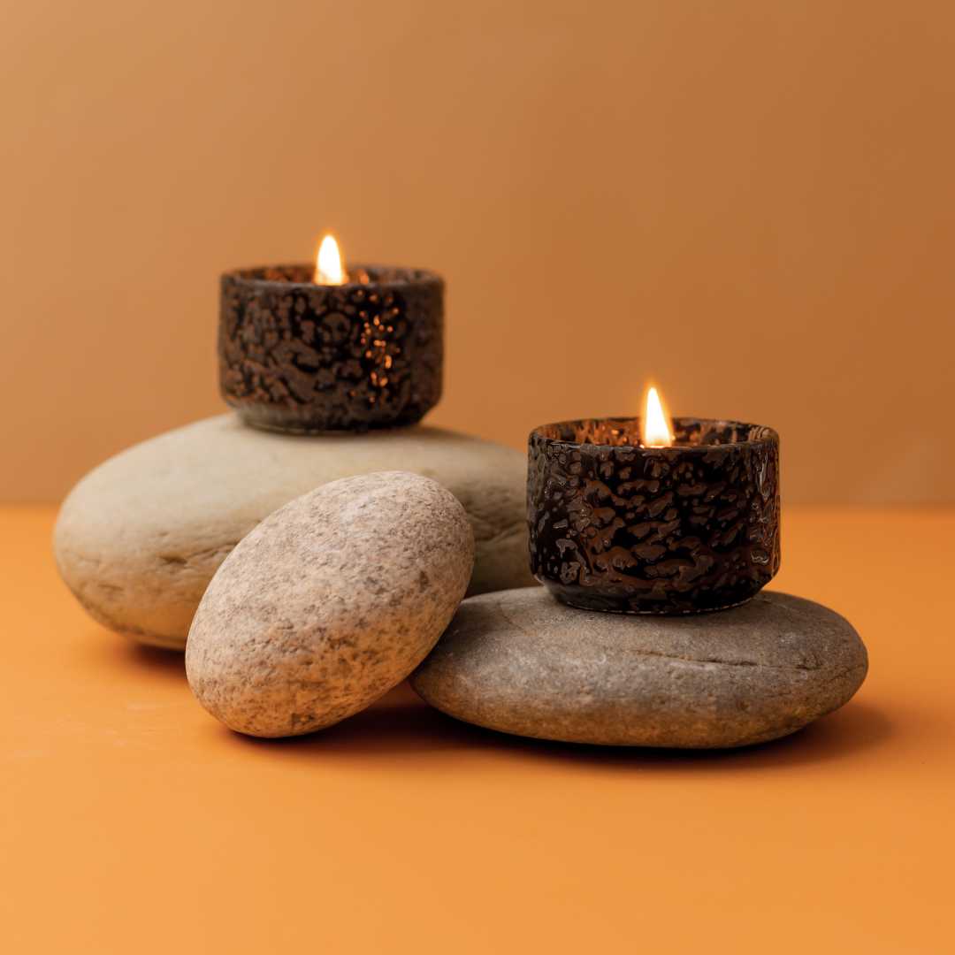 Aarohi Premium Ceramic Bowl Scented Candle Amalfiee Ceramics