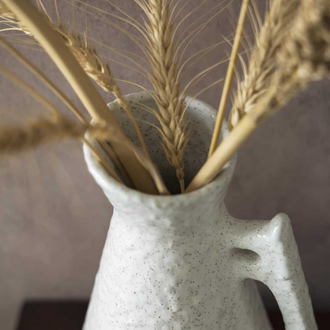 Amalfiee Handmade Exclusive White Ceramic Vase Amalfiee Ceramics