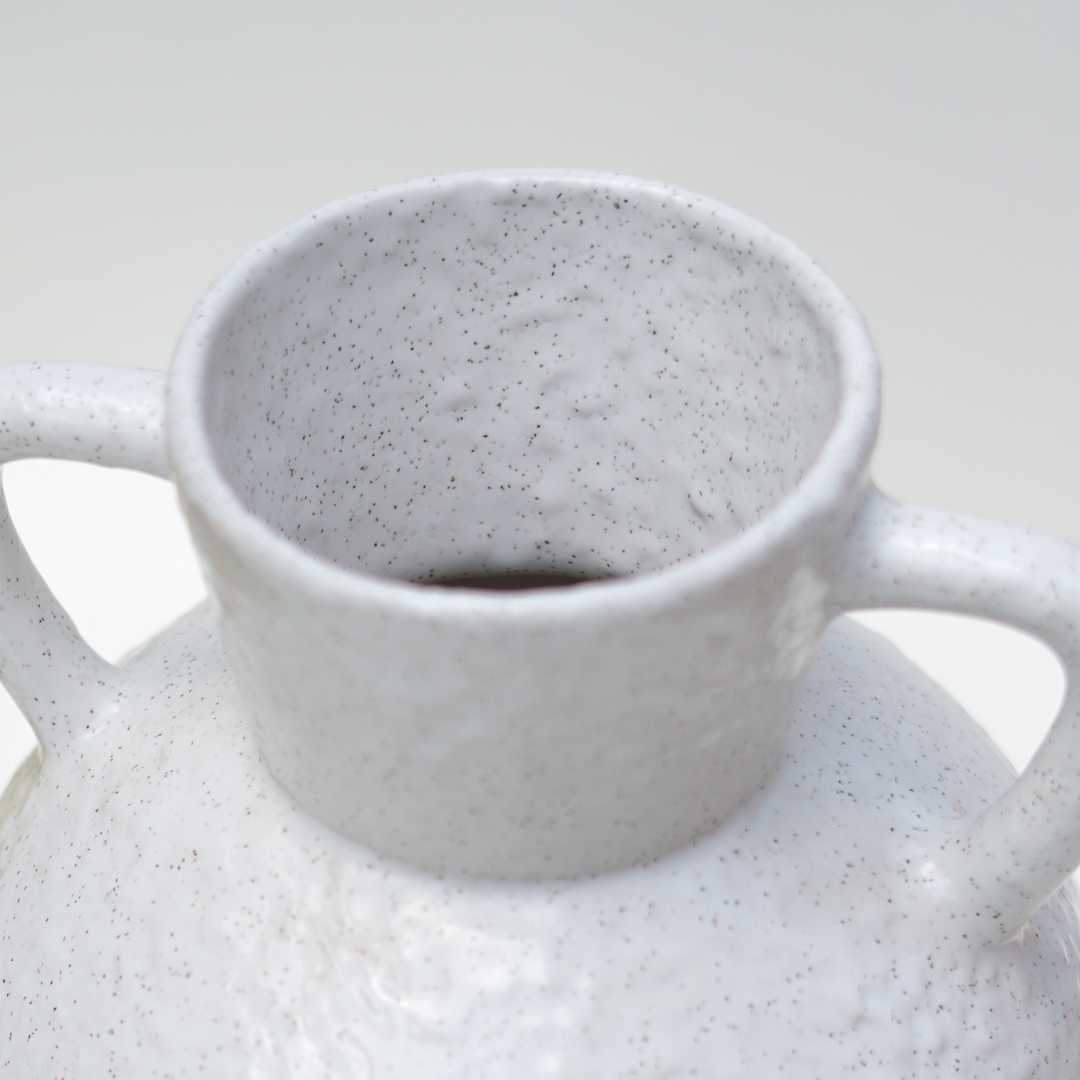 Amalfiee Premium White Ceramic Vase Amalfiee Ceramics