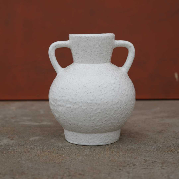 Amalfiee Premium White Ceramic Vase Amalfiee Ceramics