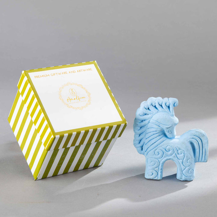 Mini Horse Amalfiee Terracotta Trinkets Box Luxury Gifting