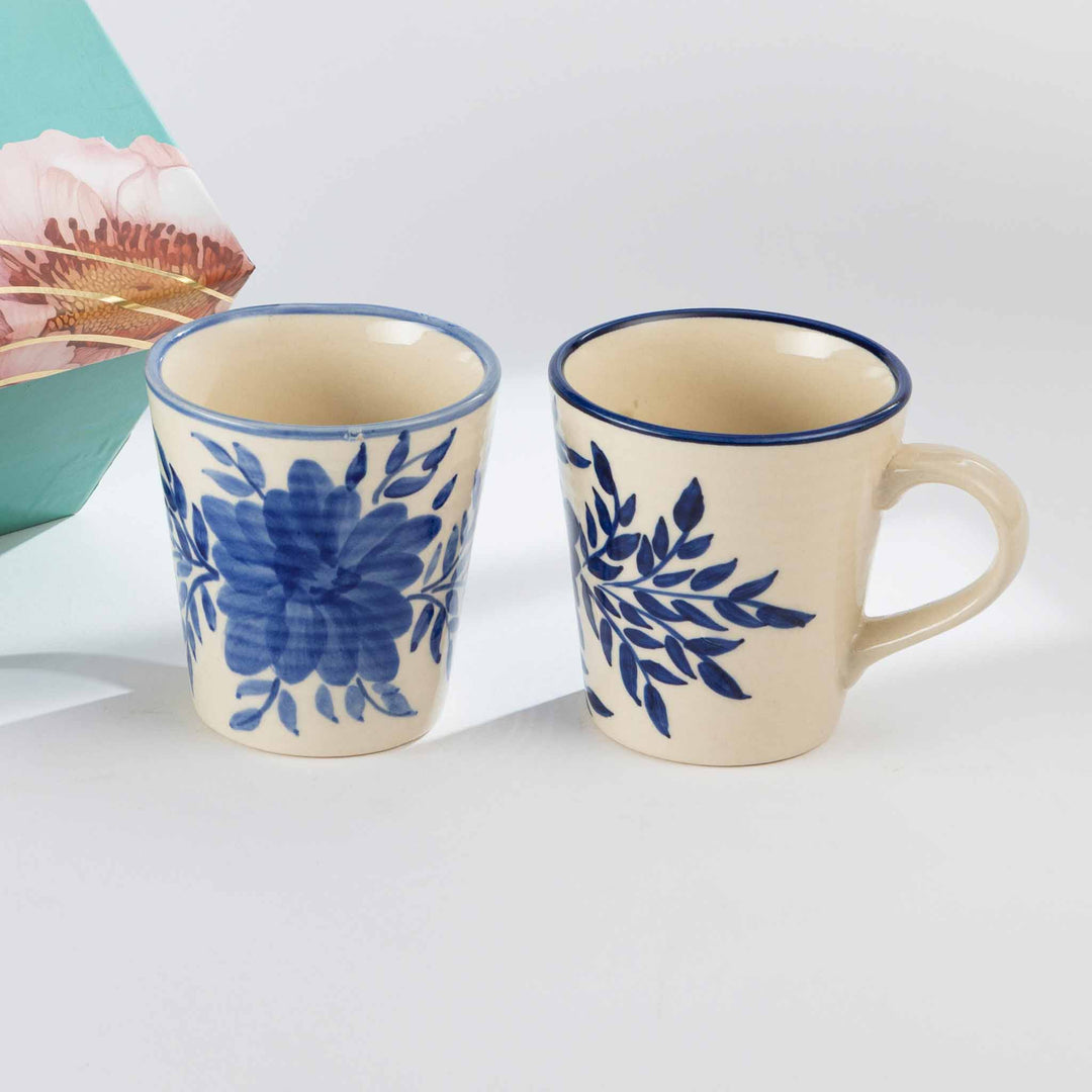 Sanaah Handpainted Premium Mugs Luxury Gift Set