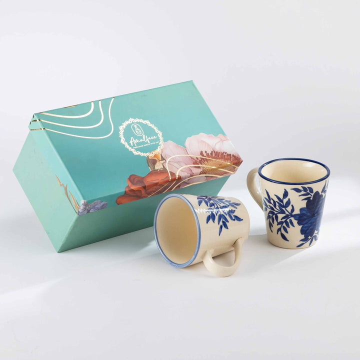 Sanaah Handpainted Premium Mugs Luxury Gift Set