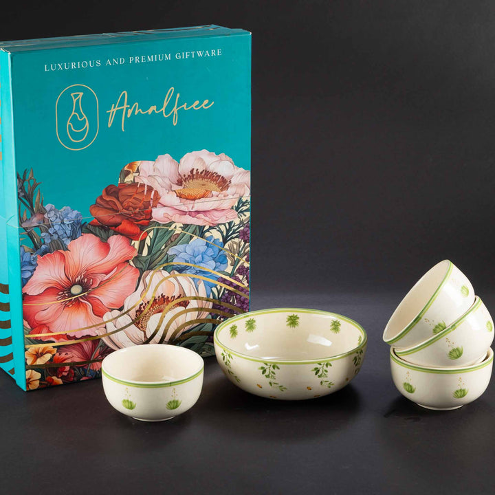 Honey Nectar Premium Ceramic Bowls Luxury Gift Box