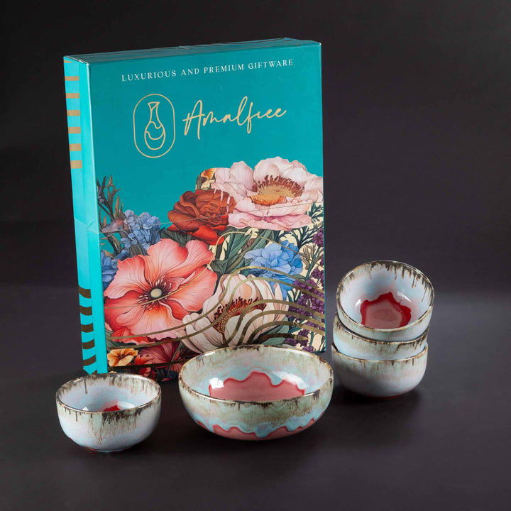 Rouge Premium Ceramic Bowls Luxury Gift Box