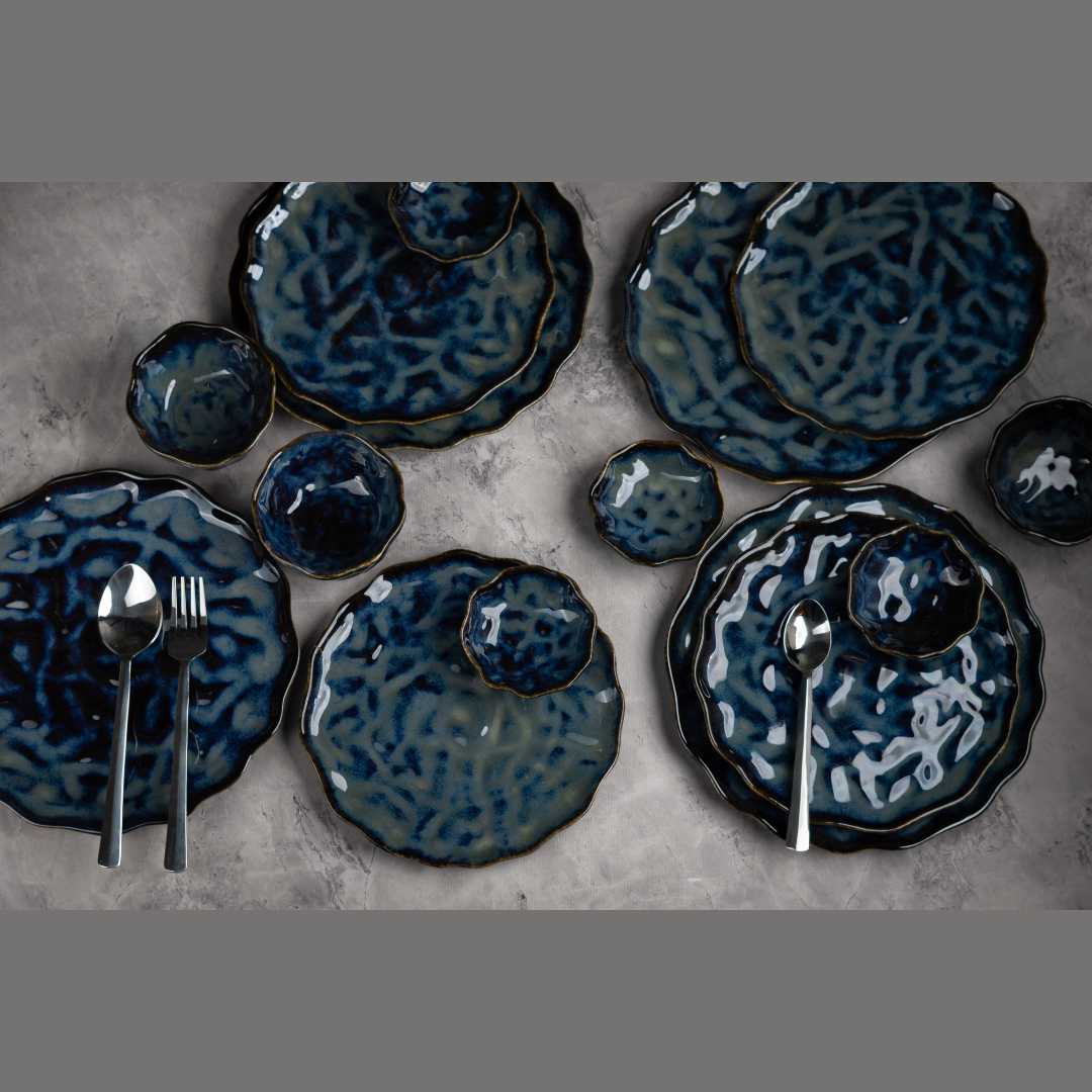 Ananya Premium Ceramic Dinner Set of 12pcs Amalfiee Ceramics