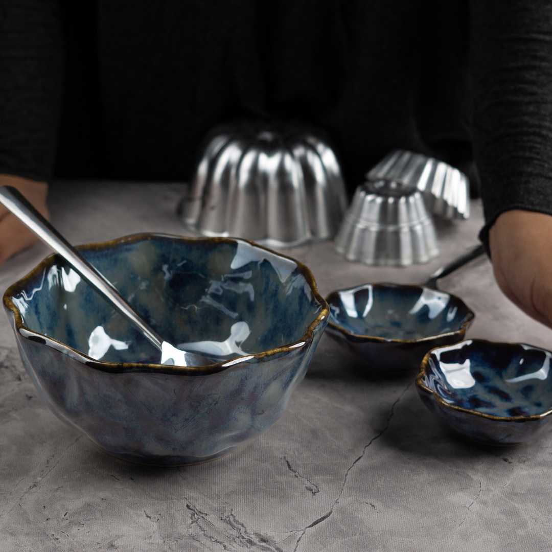 Ananya Premium Ceramic Dinner Set of 12pcs Amalfiee Ceramics