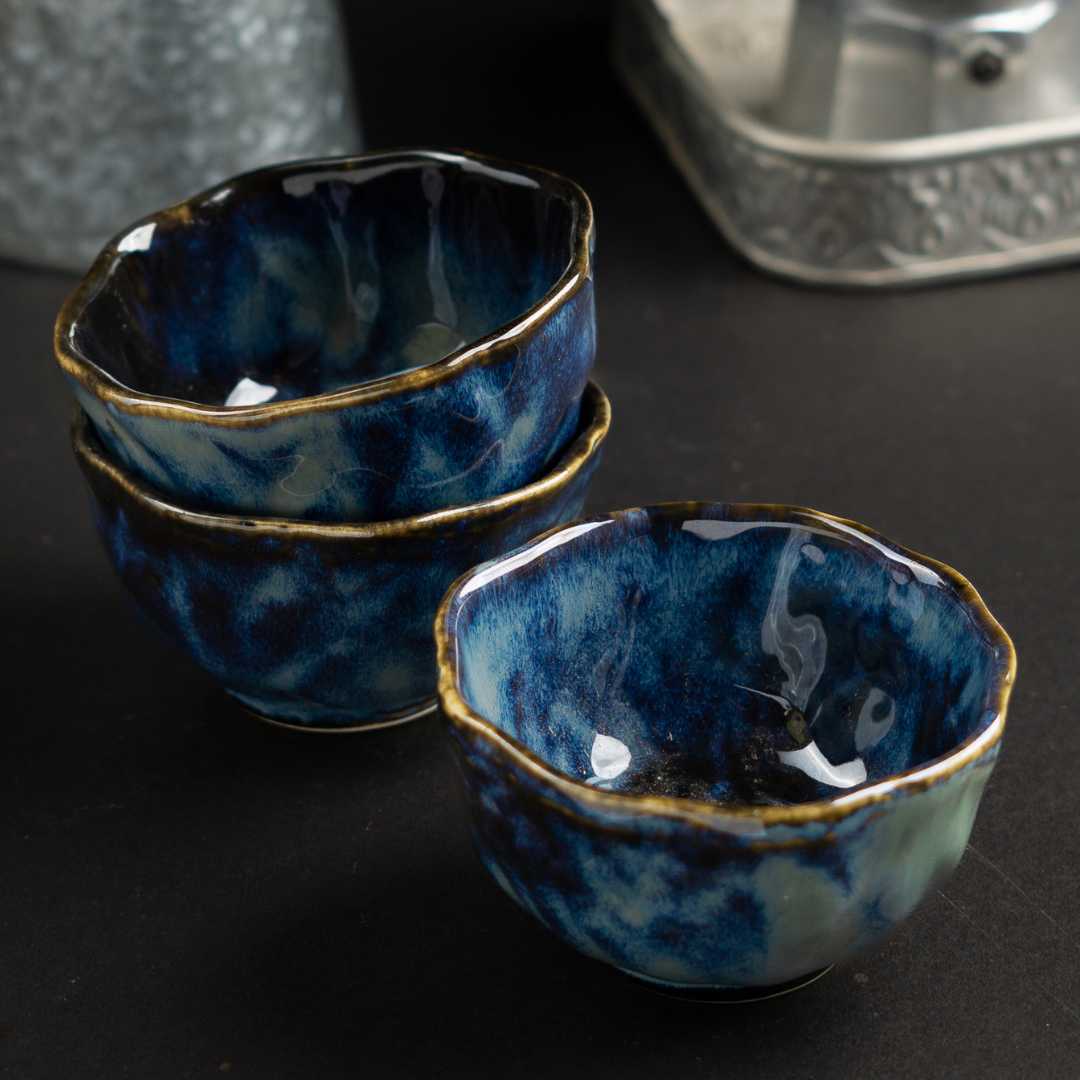 Ananya Premium Ceramic Soup Bowl Set of 4 Amalfiee Ceramics
