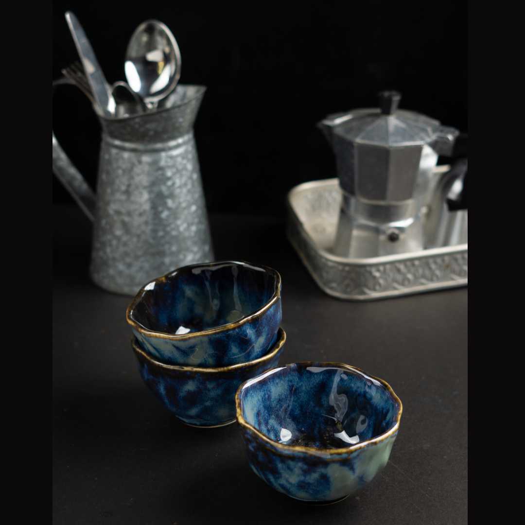 Ananya Premium Ceramic Soup Bowl Set of 6 Amalfiee Ceramics