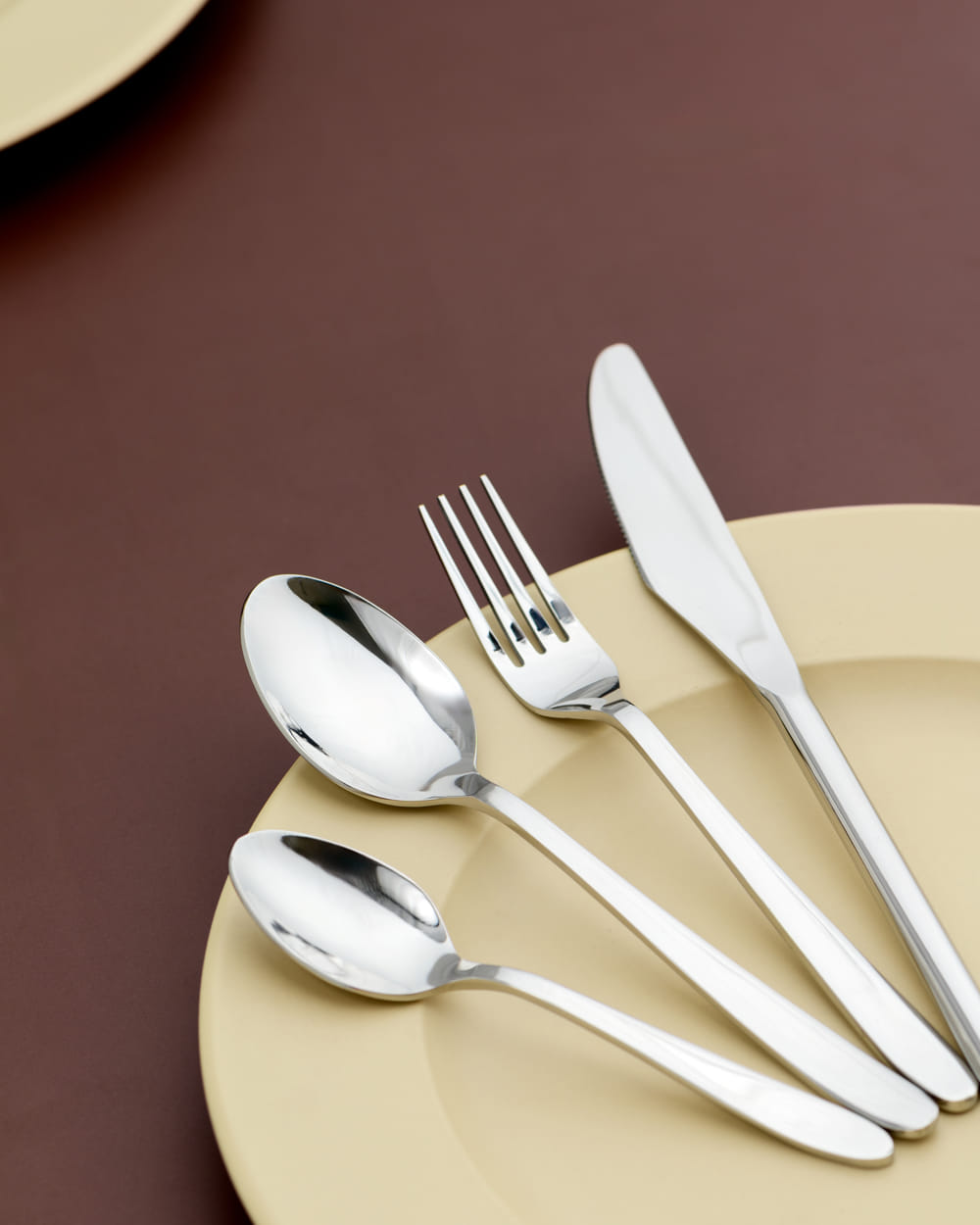 Aaroha Premium Silver Cutlery Set of 4