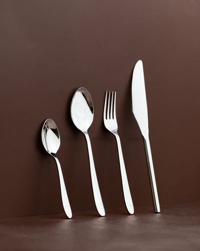 Aaroha Premium Silver Cutlery Set of 48pcs